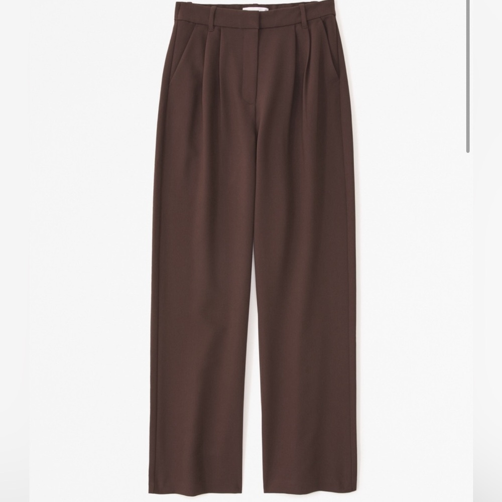 Abercrombie Brown Tailored pants Size Small Short